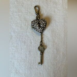 Chloe + Isabel Heart Locket & Key Pendant